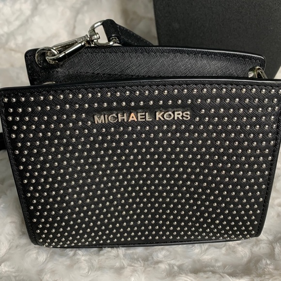 Michael Kors Handbags - Michael Kors Selma Micro Stud Mini Crossbody